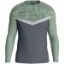 Afbeeldingen van Sweater Iconic anthra light/mintgroen/zachtgrijs